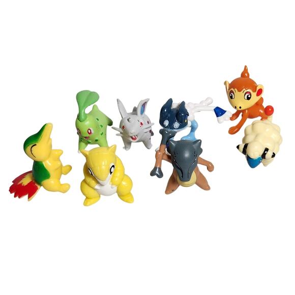 PK China Pokemon 1.5" Figures Lot Of 8 Pre-owned - Picture 1 of 10